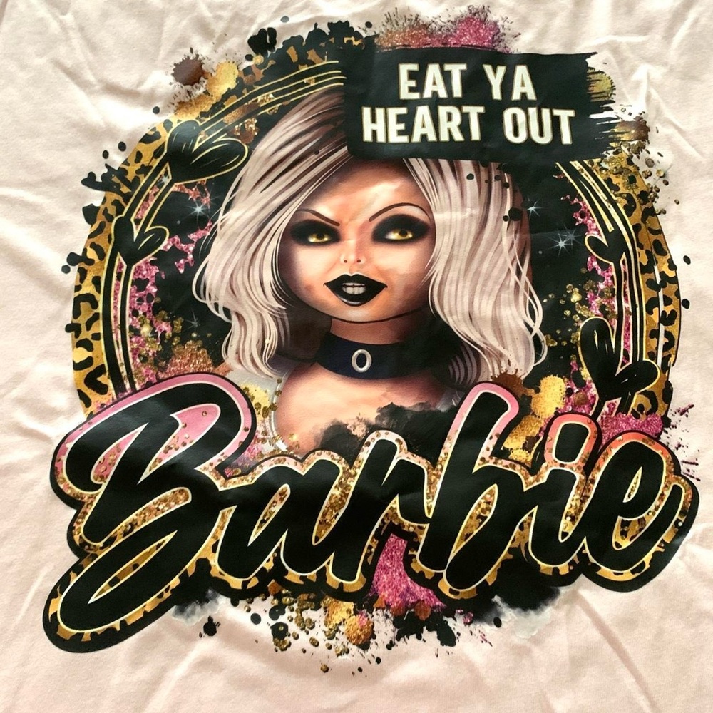 Tiffany/Chucky Eat Your Heart Out T shirt